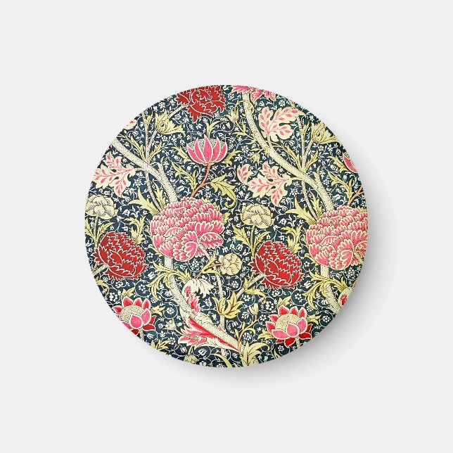 Aimant Le célèbre motif Cray de William Morris (Devant)