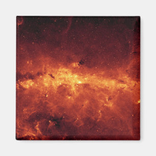 Aimant Le centre de manière laiteuse embrasé avec la