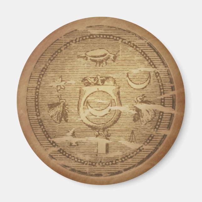 Aimant Le charme égyptien contre l'annihilation (Devant)