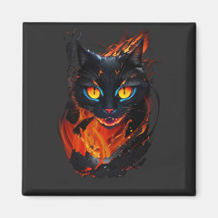 Aimant Le chat en enfer