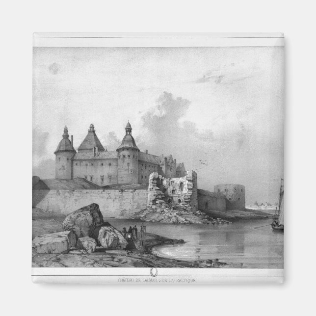 Aimant Le château de Kalmar (Devant)