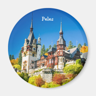 Aimant Le château de Peles Sinaia