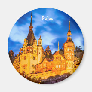 Aimant Le château de Peles Sinaia