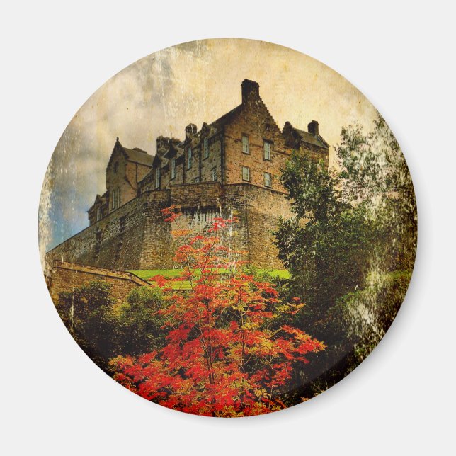 Aimant Le château d'Édimbourg (Devant)