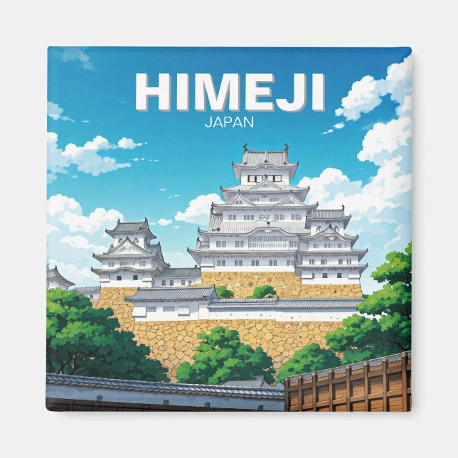 Aimant Le château d'Himeji (Devant)