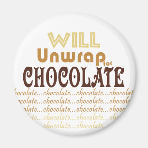Aimant Le chocolat déroulent