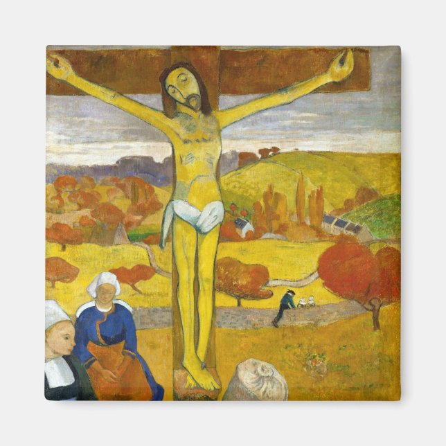 Aimant Le Christ Jaune, Gauguin (Devant)