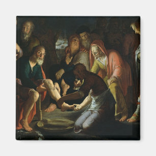 Aimant Le Christ lavant les pieds des disciples, 1623