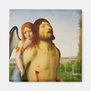 Aimant Le Christ mort soutenu par un ange, c.1475/78