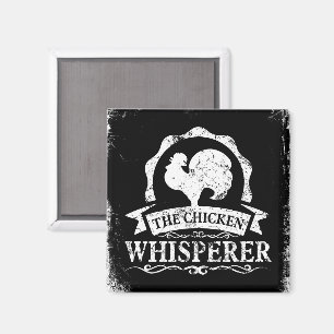 Aimant Le Chuchoteur de Poulets Drôle