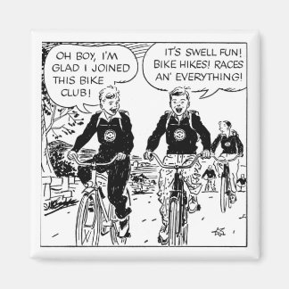 Aimant le club de vélo