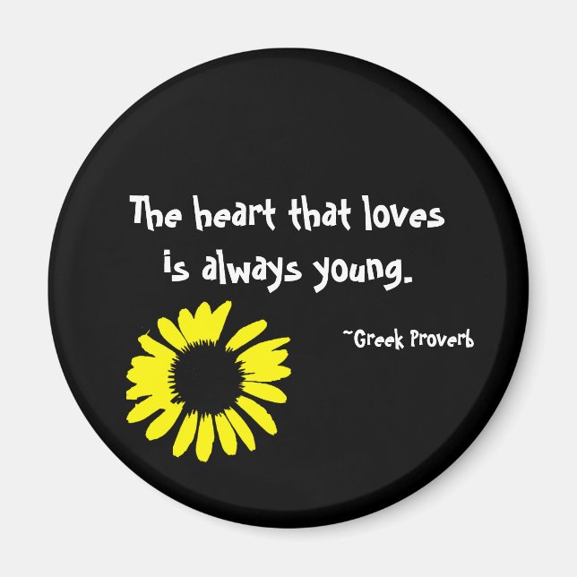 Aimant Le coeur qui aime..." (Devant)