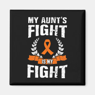 Aimant Le combat de ma tante est ma lutte contre la leucé