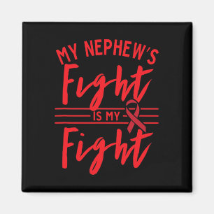Aimant Le combat de mon neveu est mon combat Sensibilisat