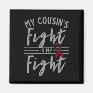 Aimant Le combat de My Cousin est Mon combat Anémie de la