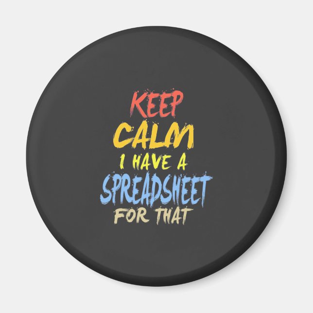 Aimant Le Comptable A Une Feuille De Calcul Pour Cela (Devant)