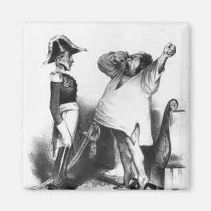 Aimant Le compte Villaflor indiquant l'empereur Brésil d