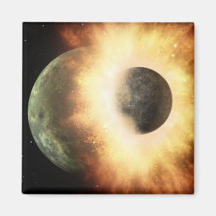 Aimant Le concept artistique d'un corps céleste