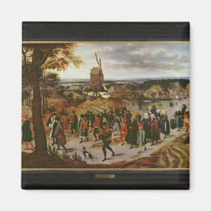 Aimant Le cortège de mariage