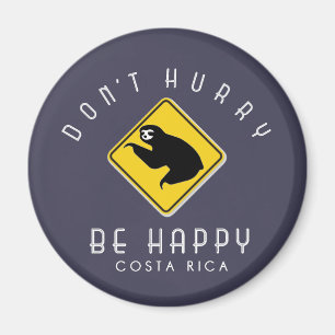 Aimant Le Costa Rica ne se dépêche pas d'être heureux Slo