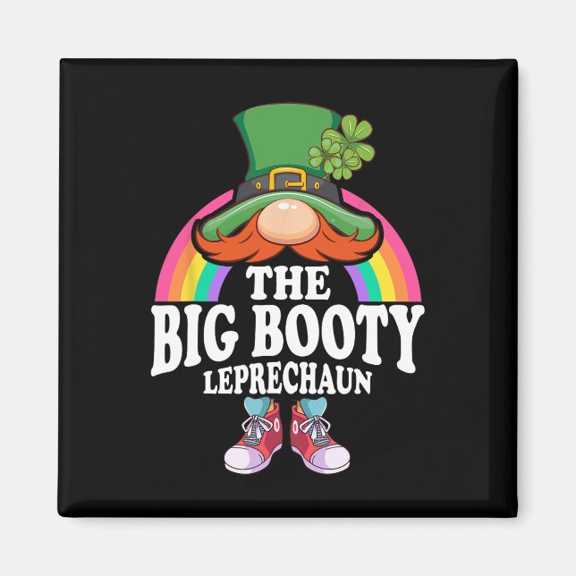 Aimant Le costume de Jour de la Saint Patrick de Leprecha (Devant)