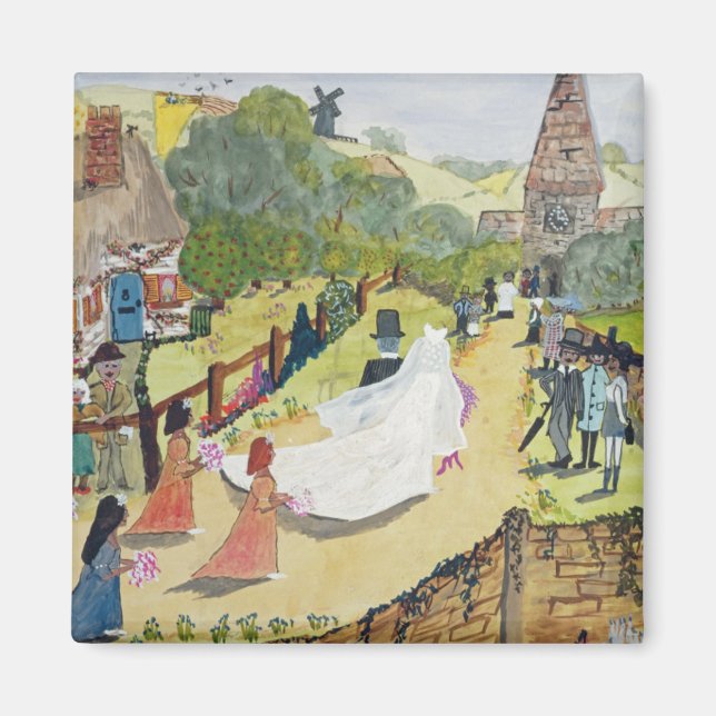 Aimant Le couple heureux (Devant)