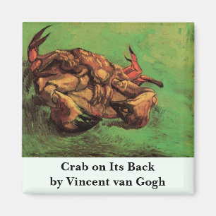 Aimant Le crabe sur son dos par Vincent van Gogh
