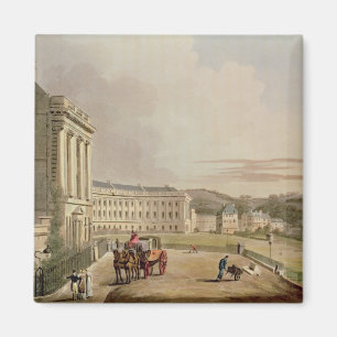 Aimant Le croissant, détail de la rue, de la