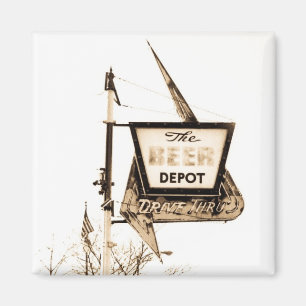 Aimant Le dépôt de bière