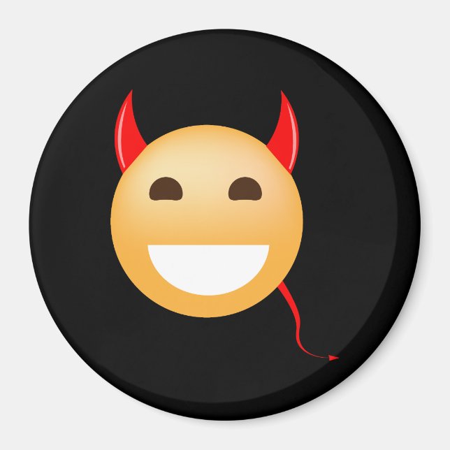 Aimant Le diable de Little Emoji (Devant)