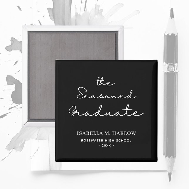 Aimant Le Diplômé Sensé Personnalisé (Créateur téléchargé)