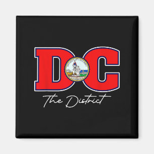 Aimant Le District De Washington Dc Souvenir De Vacances 
