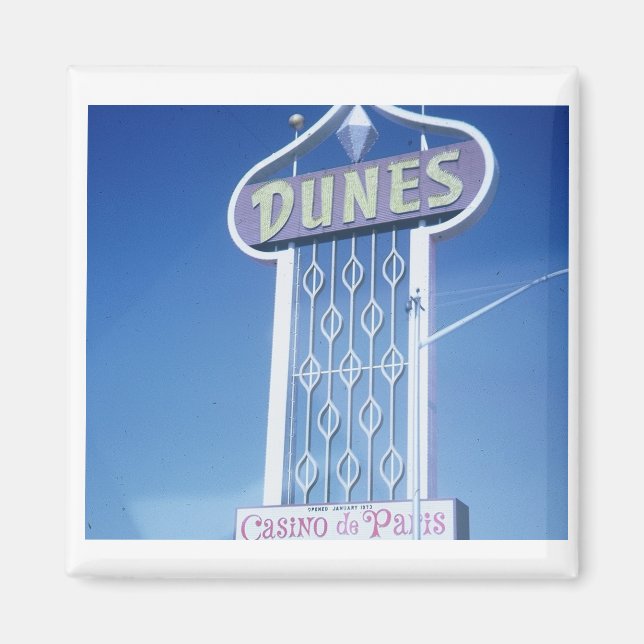 Aimant Le Dunes Hotel Las Vegas (Devant)
