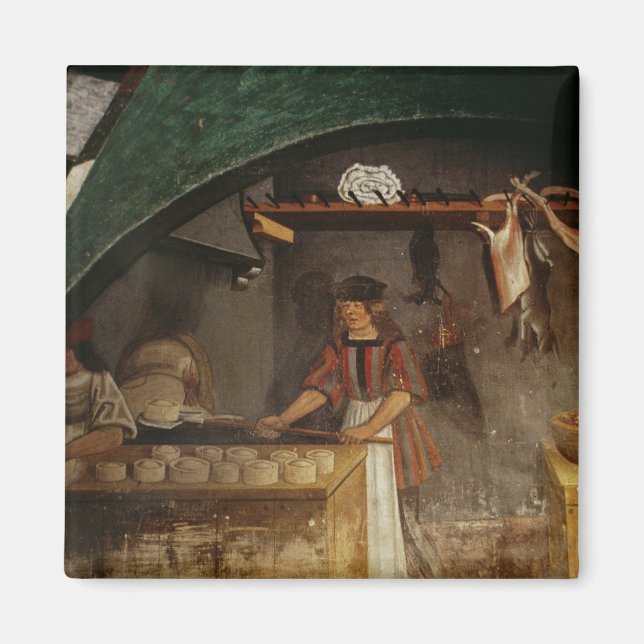 Aimant Le fabricant de tartes (Devant)