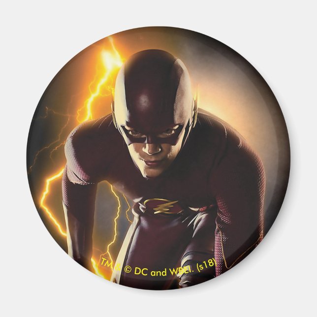 Aimant Le Flash | Position de début de l'impression (Devant)