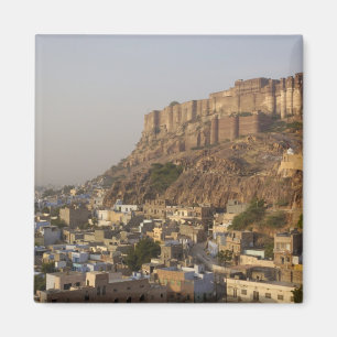 Aimant Le fort Mehrangarh de Jodhpur. Rajasthan, INDE.