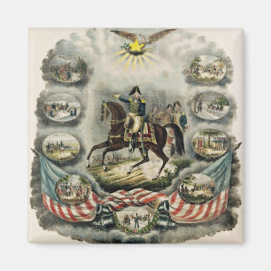 Aimant Le Général principal William Henry Harrison,