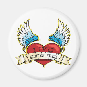 Aimant Le gluten vivant libèrent