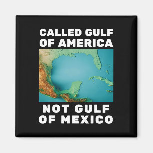 Aimant Le Golfe de Trump et non le Golfe du Mexique