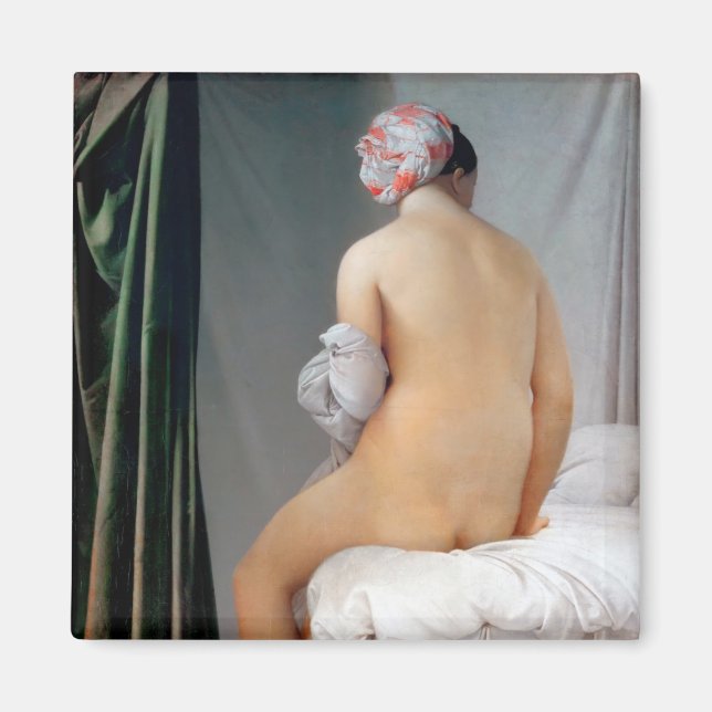 Aimant Le Grand Béton (Femme Assis), Dominique Ingres (Devant)