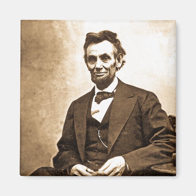 Aimant Le Grand Émancipateur - Abe Lincoln (1865) (Devant)