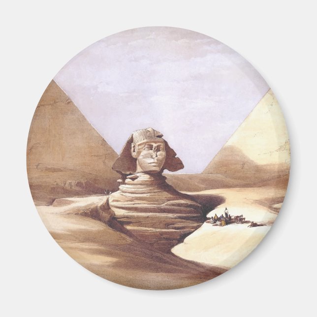 Aimant Le Grand Sphinx, Pyramides de Gizeh (Devant)