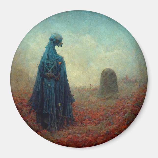 Aimant Le Grave Surreal Sci-Fi Imaginaire Alien (Devant)