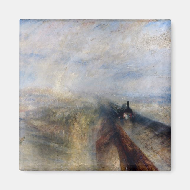 Aimant Le Great Western Railway, William Turner, 1844 (Devant)