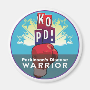 Aimant Le guerrier KO de Parkinson
