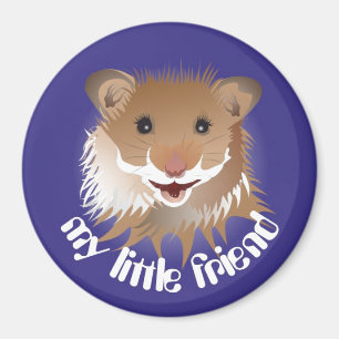 Aimant Le Hamster my little friend