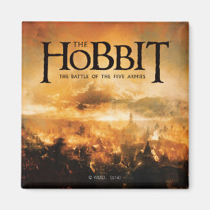 Aimant Le Hobbit : BATAILLE DU logo CINQ ARMIES™