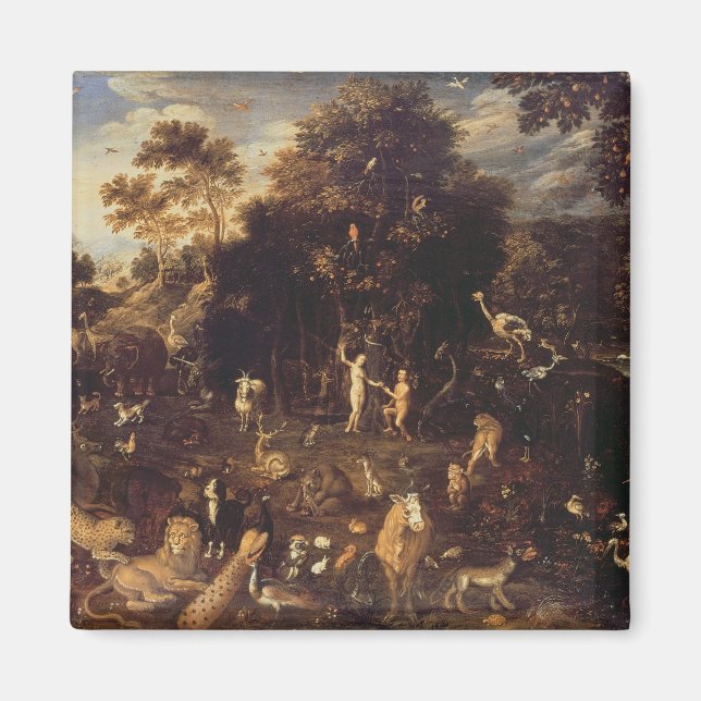 Aimant Le jardin d'Eden (Devant)