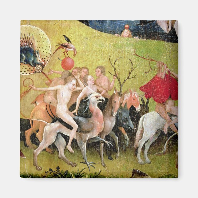 Aimant Le Jardin des délices terrestres : Allégorie des (Devant)