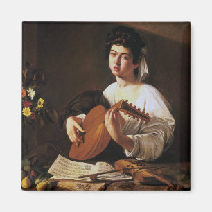 Aimant Le joueur de luth, Caravaggio